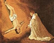 The Apparition of Apostle St Peter to St Peter of Nolasco ZURBARAN  Francisco de